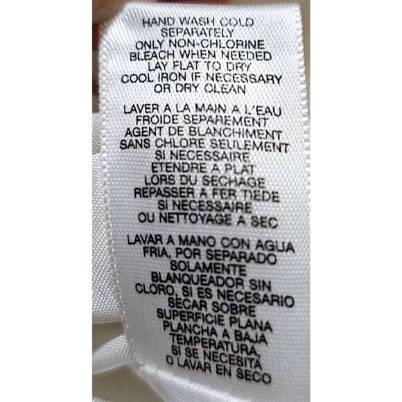 Michael Kors XL Women's White Cardigan With Rhinestone Floral Embellishments 100 - Picture 5 of 8